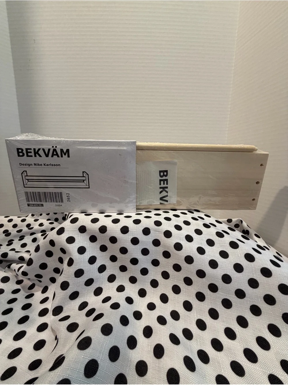 Ikea Bekvam Wooden Spice Rack Birch NEW
